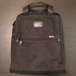 Black Tumi Alpha Bravo 2-way Shoulder Bag
